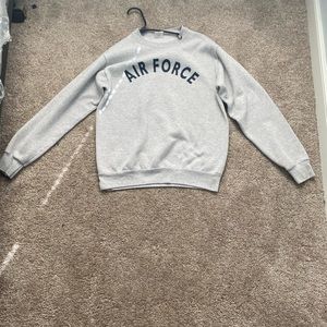 Vintage Air Force sweatshirt WITH FLAWS